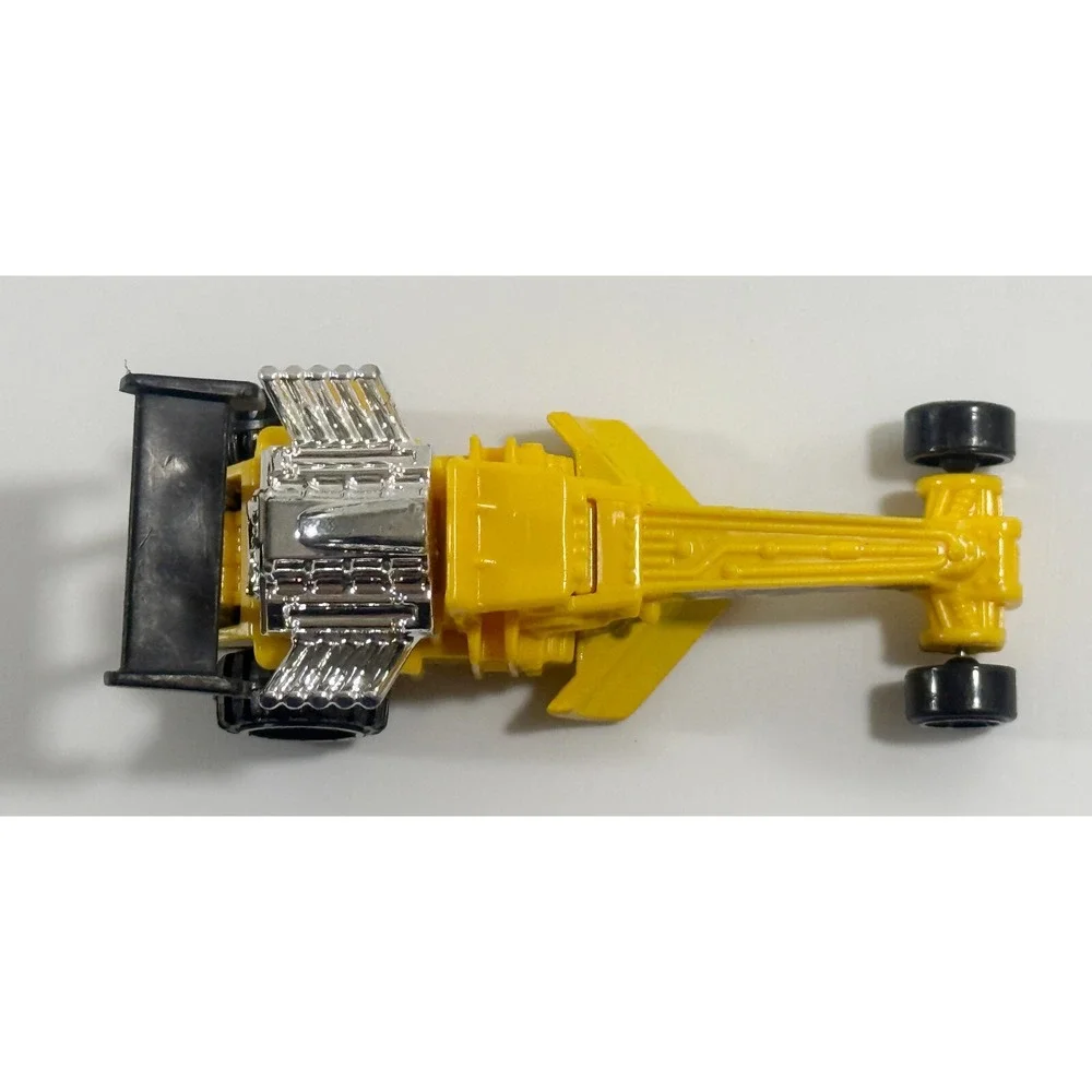 Hot Wheels Street Cleaver‎ Sports Car 1:64 Scale Loose Yellow Miniature Toy Car